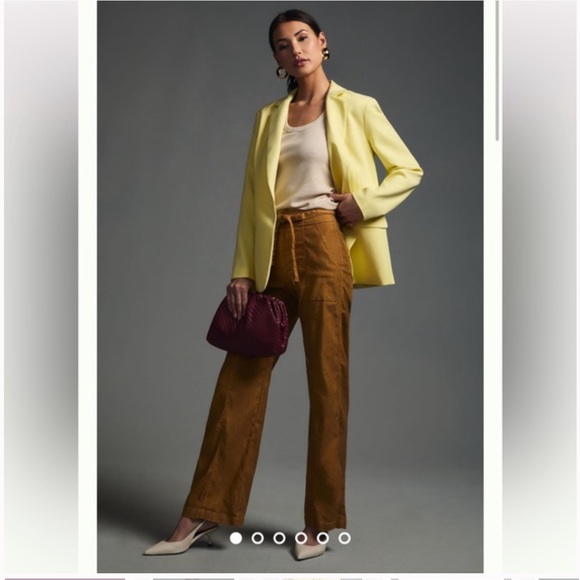 Anthropologie NWT Maeve Button-Back Blazer Size XL - Picture 3 of 7